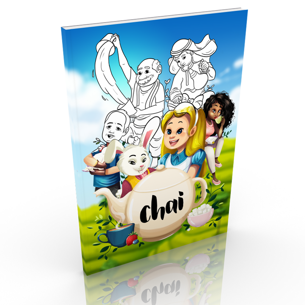Chai Colouring Book