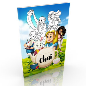 Chai Colouring Book